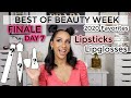 BEST OF BEAUTY WEEK 2020 | FINALE | Luxury Lipstick & Lipgloss Favorites | Mo Makeup Mo Beauty