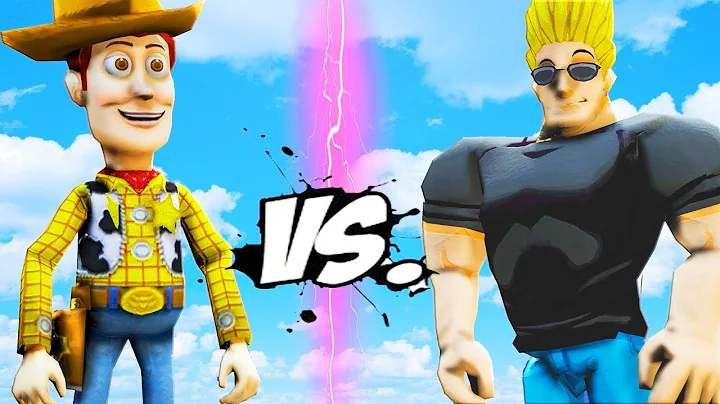 JOHNNY BRAVO VS WOODY (TOY STORY)