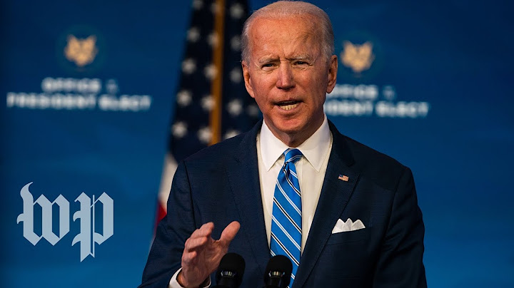 WATCH: Biden delivers remarks on coronavirus vaccination plan