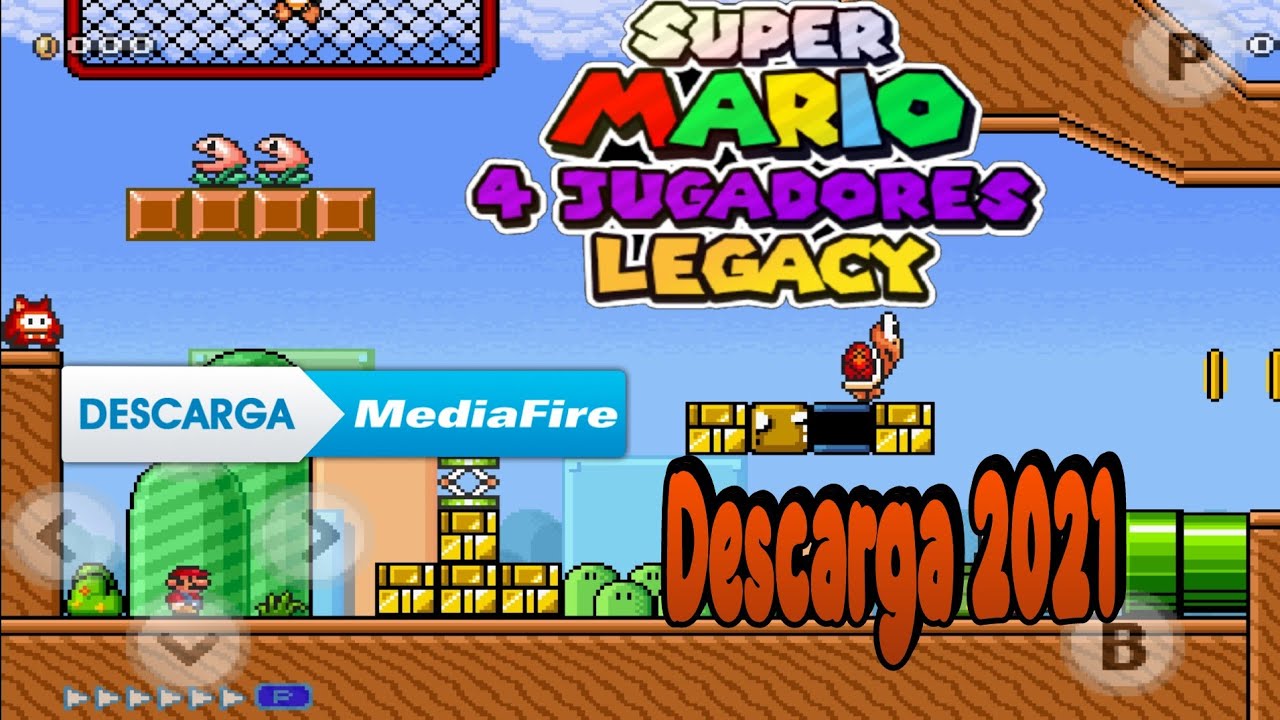 SUPER MARIO 4 JUGADORES LEGACY PARA ANDROID 2021 YouTube