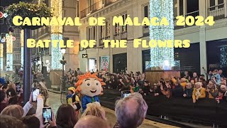 Battle of the Flowers - Carnaval de Málaga 2024 - España/Spain (10/02/2024)