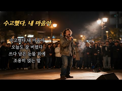 전곡듣기 수고했다 내 마음아 오늘도 잘 버텼다 7080 트로트 트롯