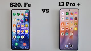 Redmi Note 13 Pro + vs Galaxy S20 Fe || Speed Test