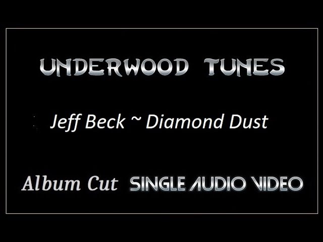 Jeff Beck ~ Diamond Dust ~ 1975 ~ Single Audio Video - YouTube