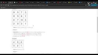Famous Leetcode Weekly Contest 397 || 100281. Maximum Difference Score In a grid || plz complete 400 subs Wealth