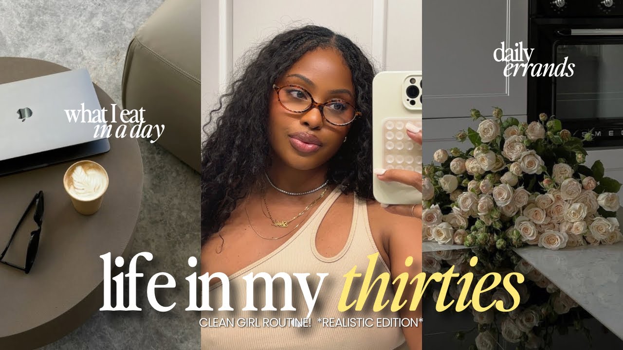 *Realistic* Clean Girl Routine how I take care of myself.. hair, makeup ...