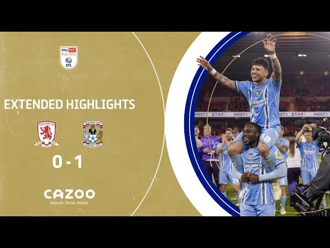 Middlesbrough Coventry Goals And Highlights