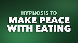 Information Hypnosis for Weight Gain (AI Female Voice) — Make Peace With Eating Update
