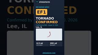 EXPIRED CONFIRMED The NWS has rated EF1 tornado Lee IL