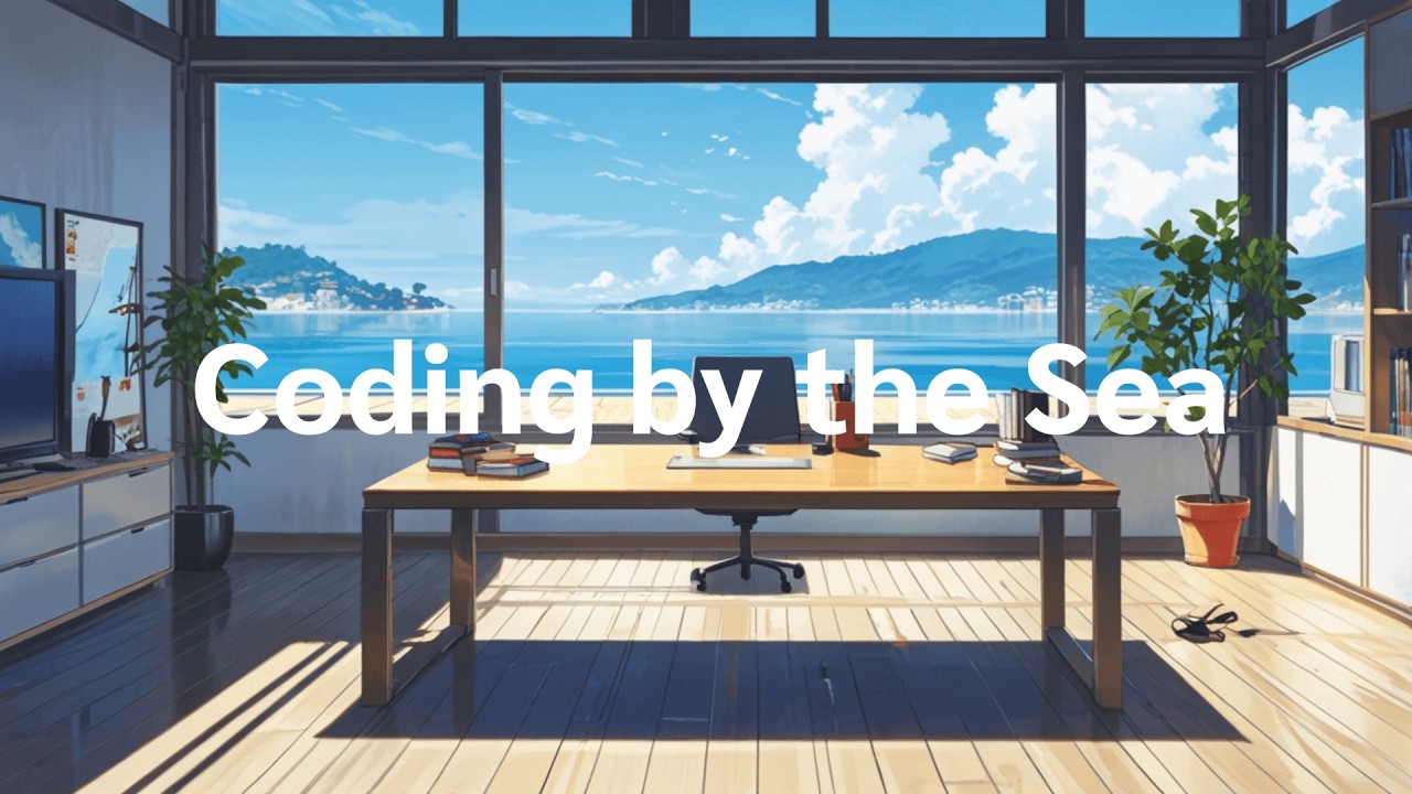 Coding by the Sea - Chillstep for Relaxed Focus Sessions