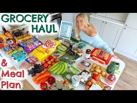 Huge Grocery Haul during Quarantine & Weekly Meal Plan for a Family of 5  |  Emily Norris