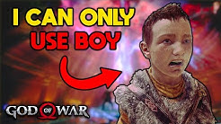 I tried beating God of War With Only BOY - Part 1 of 2
