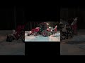 Night Snow Removal, Beast in the Woods, TYM T474 with pewag dopplespur snow chains