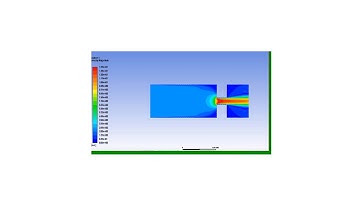 2D flow of water in the tube: Ansys(fluent)