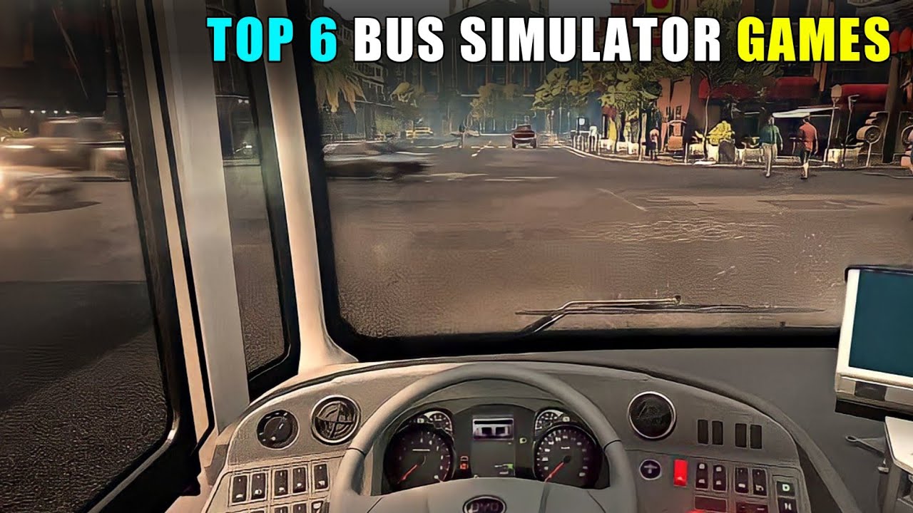 Top 6 Realistic Bus Simulator Games for Android iOS | High Graphics | SB GAMING PART