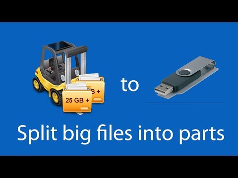 How To Split Large Files Into Parts In PC