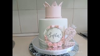 Торт с короной для девочки !!!