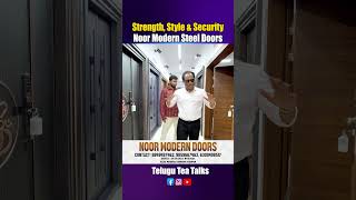 Designer Main Doors for Premium Homes in Khammam | Noor Modern Doors