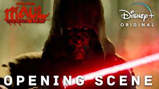 Maul Shadow Lord: Opening Scene | Star Wars | Disney 