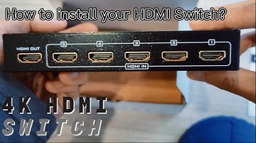 How to Setup Your HDMI SwitchThe Right Way? - Connect Multiple devices With 1 Monitor