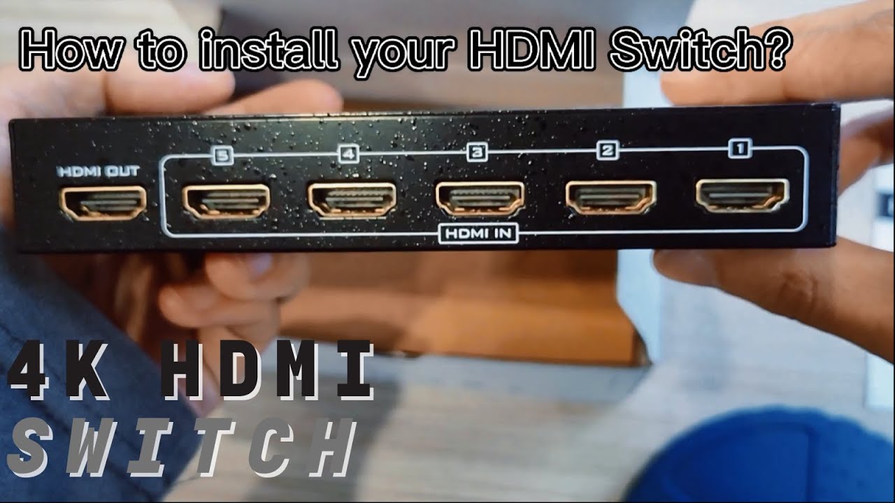 Tuto : Brancher plusieurs consoles sur un port HDMI (Switch HDMI) 