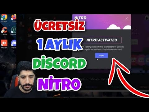 1 Aylık Discord Nitro Hediyesi Nasıl Alınır 2024