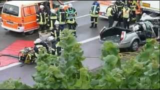 Verkehrsunfall A 81 Rottenburg Herrenberg