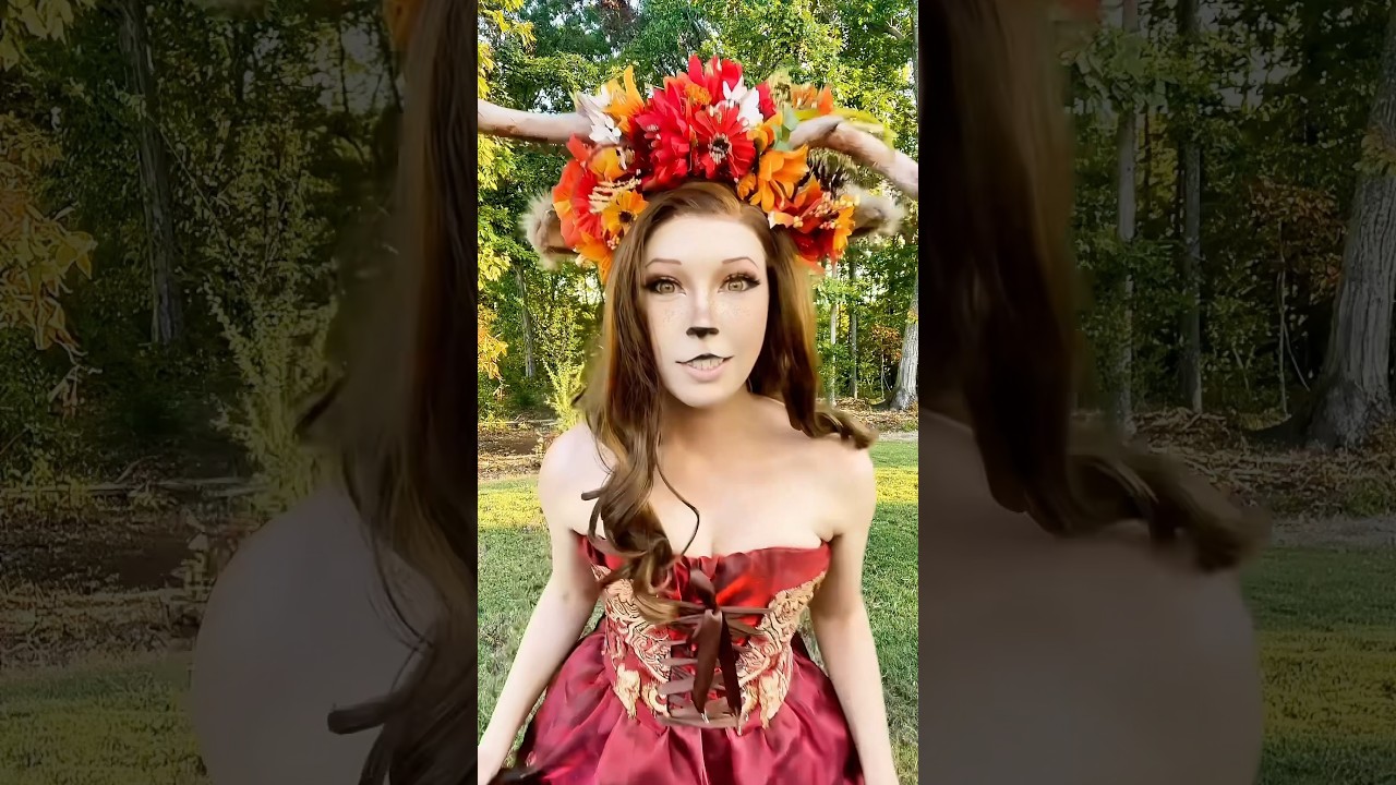 You make trade? 🦴 #fae #faun #renfaire #cosplay #shorts #costume #fall