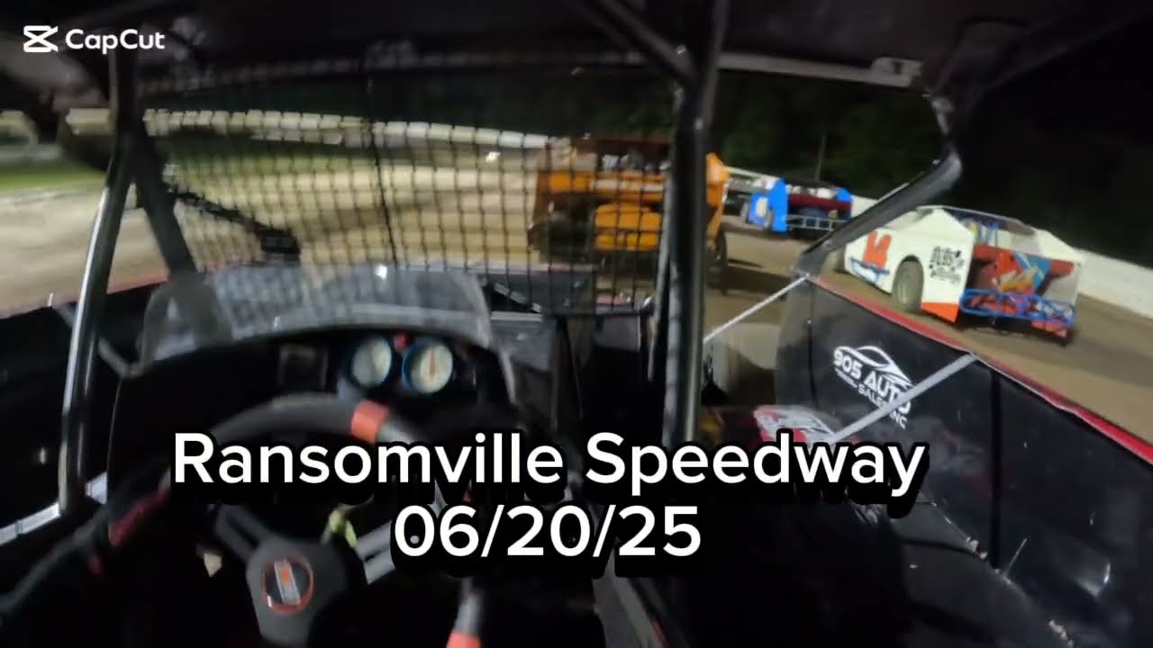 Sportsman Feature on board #29 Matt Jessome Ransomville Speedway 06/20/25