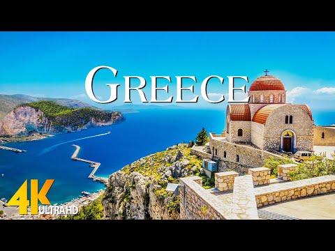 Greece 4K - Scenic Relaxation Film with Inspiring Cinematic Music - 4K Video Ultra HD