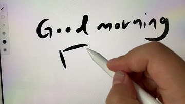 How to write Good Morning in Chinese Characters?