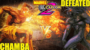 MvC2 Mvci Umvc3 CHAMBA vs DEFEATED (Fightcade) pt 6