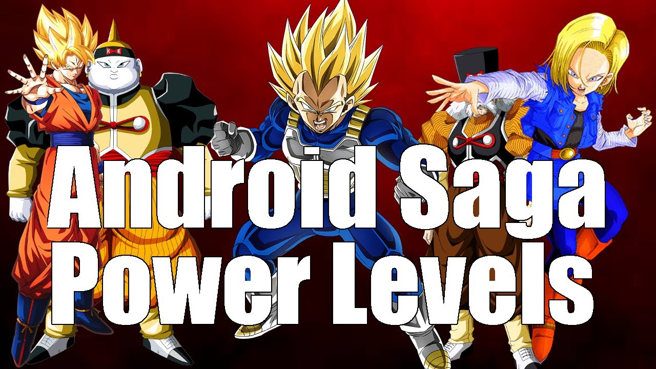 Dragon Ball Power Levels - Android Saga - YouTube
