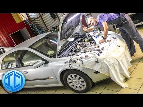 Рено знает как вас унизить. Ремонт проводки на Renault Laguna