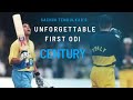 Sachin tendulkars first odi century  9 sep 1994  against australia  a legend in the making