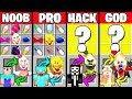 Minecraft Battle: HOW TO PLAY ICE SCREAM CRAFTING CHALLENGE - NOOB vs PRO vs HACKER vs GOD Animation