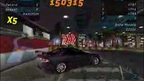 Need for Speed Underground Drift - Track 7 - 1 lap