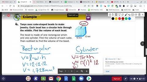 8.1 Composite Solids - Example 4 (Subtracting two volumes))