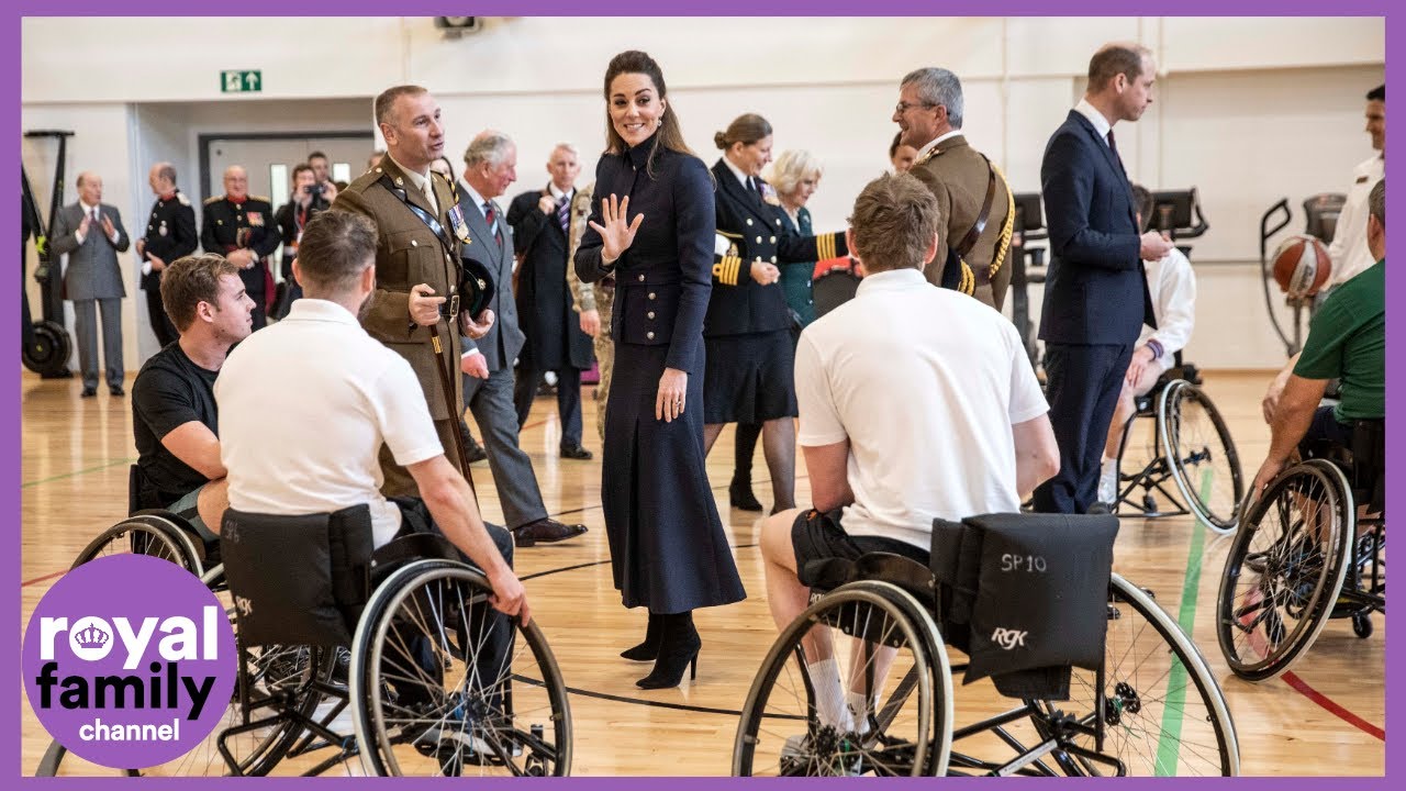Duke and Duchess of Cambridge Join Charles and Camilla for Visit to Army Rehab Centre