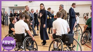 Duke and Duchess of Cambridge Join Charles and Camilla for Visit to Army Rehab Centre