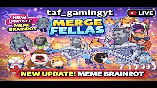 Merge fellas MEME brainrot  GAMEPLAY 596 #live #roblox #taf_gamingyt #italianbrainrot