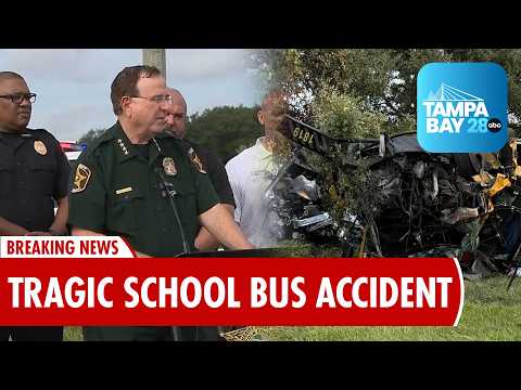 'My heart breaks': Woman describes helping injured students after deadly school bus crash