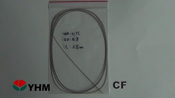 CNC Spring Machine CF-310 - WD 0.15 OD 0.8 compression Spring - YHM