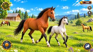 Wild Horse Life Simulator 3D – Open World Horse Adventure | Android Gameplay