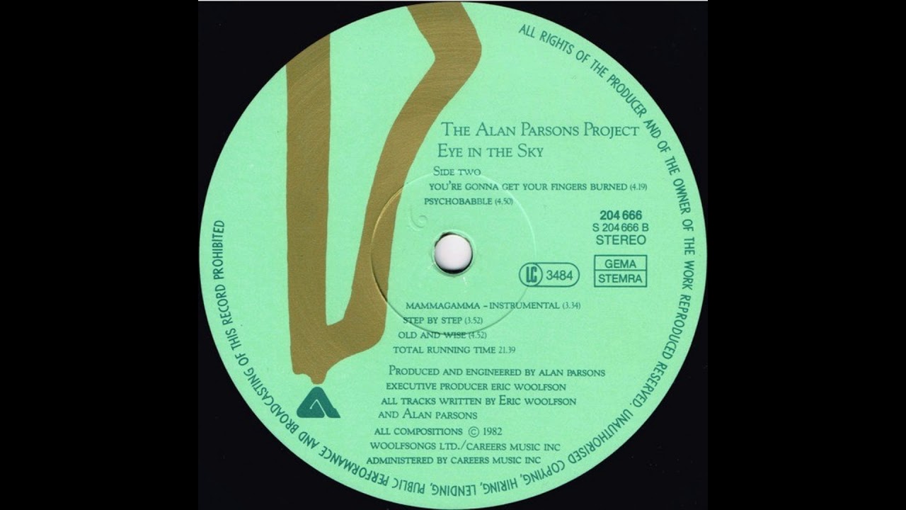 The Alan Parsons Project Mammagamma Instrumental