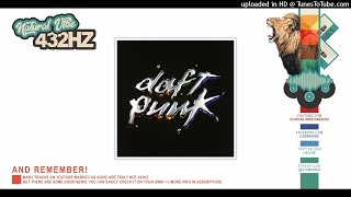 Daft Punk - Veridis Quo | 432hz