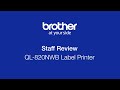 Staff review of the QL-820NWB label printer | Brother Australia