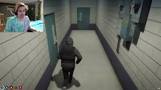 XQC On The New Cuff System. | NoPixel GTA RP