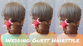 Awesome ! Wedding Guest Hairstyle | Hairstyle For Thin Long Hair Girls | Self Made Hairstyle | 2023