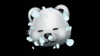 🐻❄️ Bear Face Snowflake Emoji Meaning
